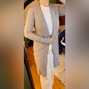 A New Day, long sleeve, open front cardigan sweater in a size small